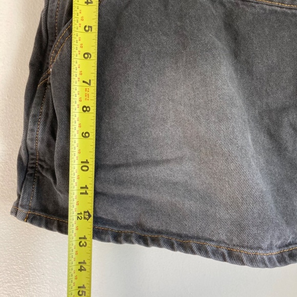 We the Free, Free People Women’s asymmetrical mini denim skirt - Picture 6 of 7